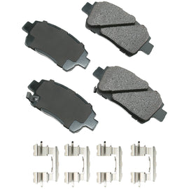 AKEBONO BRAKE CORPORATION ACT822A Brake Pads Front Scion xA 04-06 xB 04-06 Toyota