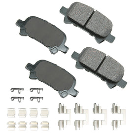 AKEBONO BRAKE CORPORATION ACT828A Brake Pads Rear Toyota Avalon 00-07 Camry 00-06