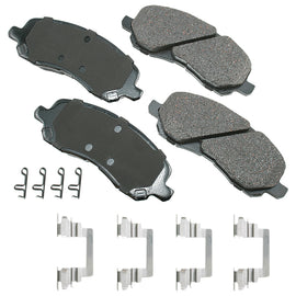 AKEBONO BRAKE CORPORATION ACT866A Brake Pads Front Chrysler 200 11-14