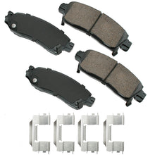 Load image into Gallery viewer, AKEBONO BRAKE CORPORATION ACT883 ProACT Ultra-Premium Bra ke Pads - Rear