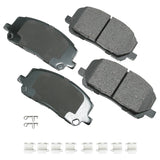 AKEBONO BRAKE CORPORATION ACT884A ProACT Ultra-Premium Bra ke Pads - Front