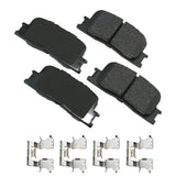 AKEBONO BRAKE CORPORATION ACT885 Brake Pad Rear Lexus ES300 02-03 Camry