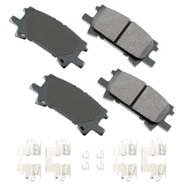 AKEBONO BRAKE CORPORATION ACT996A Brake Pads Front Lexus RX330 04-06 RX350 07-09