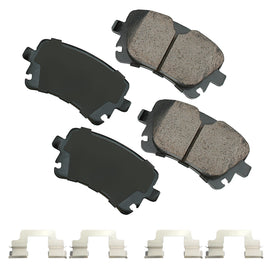 AKEBONO BRAKE CORPORATION EUR1018B Brake Pads Audi A6 11-06 A6 Quattro 11-05  A8