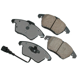 AKEBONO BRAKE CORPORATION EUR1107 Brake Pads Front Audi A3 06-13 A3 Quattro