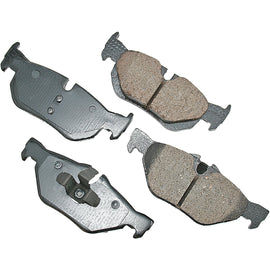 AKEBONO BRAKE CORPORATION EUR1267 Brake Pads Rear BMW 128i 08-13 323i 10-11