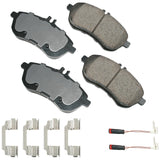 AKEBONO BRAKE CORPORATION EUR1340A Mercedes-Benz C230 09-08 C250 15-10  C300 12-08