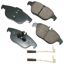 AKEBONO BRAKE CORPORATION EUR1341 Euro Ultra-Premium Brake Pads - Rear