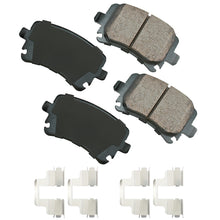 Load image into Gallery viewer, AKEBONO BRAKE CORPORATION EUR1348A Brake Pads Rear Audi A3 06-10 Quattro 06-09