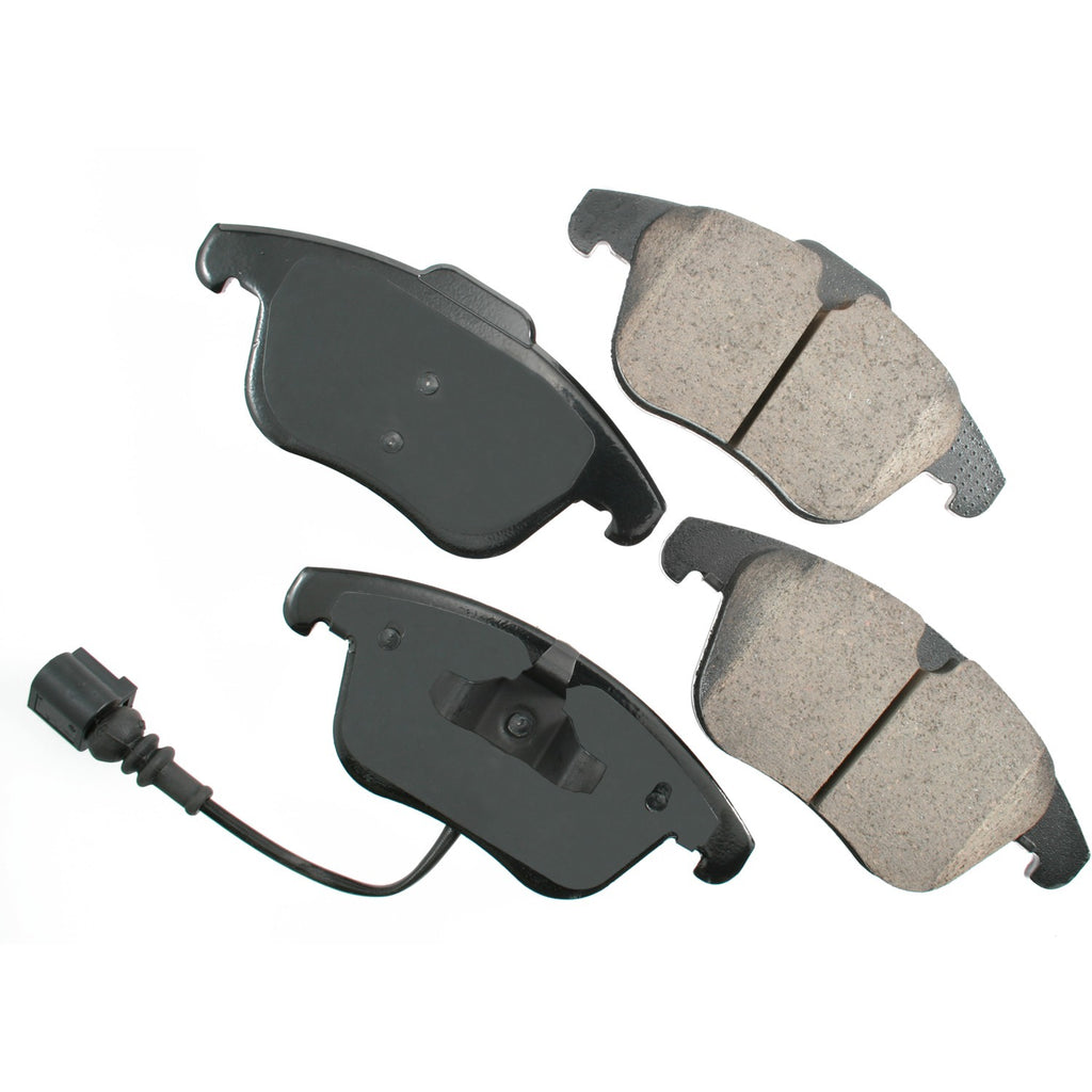 AKEBONO BRAKE CORPORATION EUR1375 Brake Pads Audi Q3 18-15 Q3 Quattro 18-15