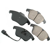 AKEBONO BRAKE CORPORATION EUR1375 Brake Pads Audi Q3 18-15 Q3 Quattro 18-15