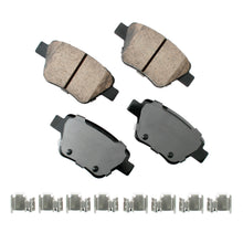 Load image into Gallery viewer, AKEBONO BRAKE CORPORATION EUR1456 Brake Pads Rear Audi A3 11-13 Quattro 10-13