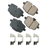 AKEBONO BRAKE CORPORATION EUR1469 Brake Pads Rear BMW 550i 11-16 550i xDrive 11-16