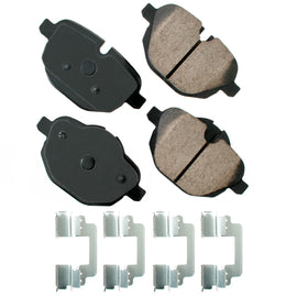 AKEBONO BRAKE CORPORATION EUR1473 Euro Ultra-Premium Brake Pads - Rear
