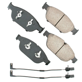 AKEBONO BRAKE CORPORATION EUR1549 Euro Ultra-Premium Brake Pads - Front