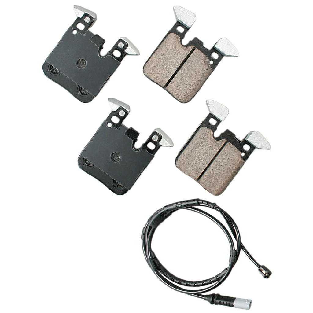 AKEBONO BRAKE CORPORATION EUR1656 Brake Pads Rear 228i 14-16 xDrive 15-16 230i