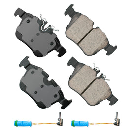 AKEBONO BRAKE CORPORATION EUR1795 Brake Pads Mercedes Benz C300 C350e C400