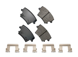 AKEBONO BRAKE CORPORATION SDF1057 Brake Pads Rear Dodge Charger 06-20
