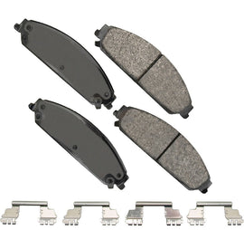 AKEBONO BRAKE CORPORATION SDF1058 Brake Pads Front Dodge Charger 06-21