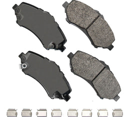 AKEBONO BRAKE CORPORATION SDF1273 Brake Pads Frond Dodge Ram 12-15