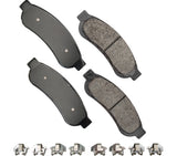 AKEBONO BRAKE CORPORATION SDF1334 Brake Pads Rear Ford F250 F350 08-12