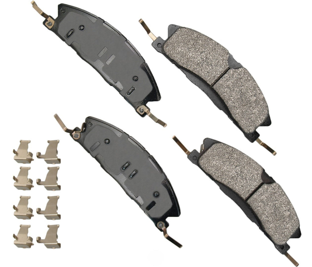 AKEBONO BRAKE CORPORATION SDF1611A Brake Pads Front Ford Sedan 13-19
