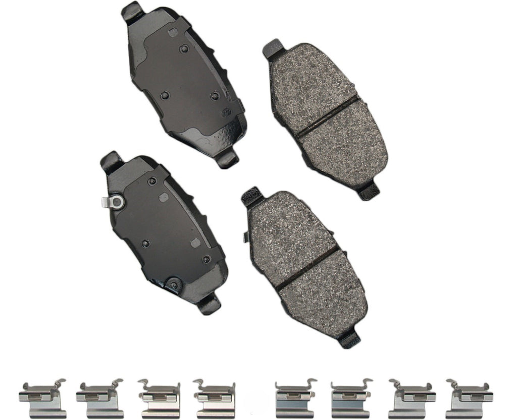 AKEBONO BRAKE CORPORATION SDF1612 Brake Pads Rear Ford Sedan 13-19