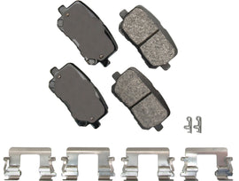 AKEBONO BRAKE CORPORATION SDF1766 Brake Pads Rear Dodge Charger 14-23