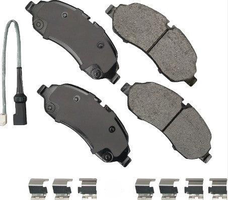 AKEBONO BRAKE CORPORATION SDF1774A Brake Pads Front Ford Transit 15-20