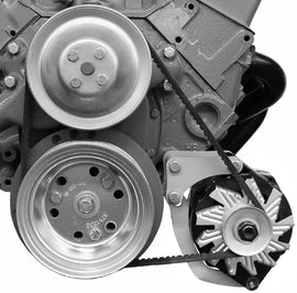 ALAN GROVE COMPONENTS 206L Alt.Bracket SBC Short Pump Low Mount