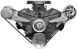 ALAN GROVE COMPONENTS 218L Alt.Bracket BBC Short Pump Low Pro/Vette-Camar