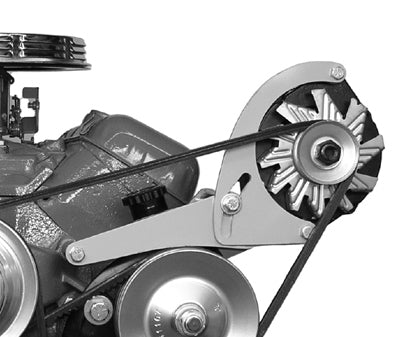 ALAN GROVE COMPONENTS 222L BBC LWP Drivers Side Alt Bracket Lo-Pro