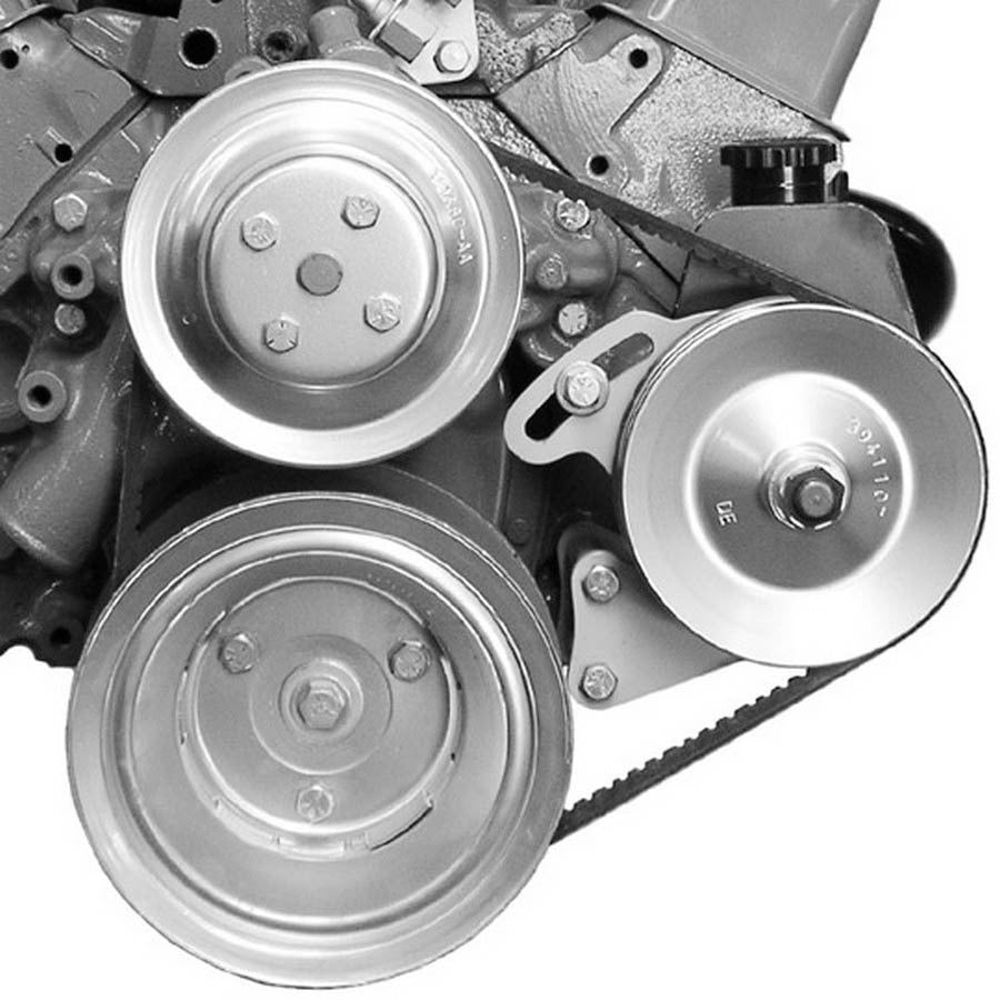 ALAN GROVE COMPONENTS 402L SBC LWP P/S Brkt for Canister Pump