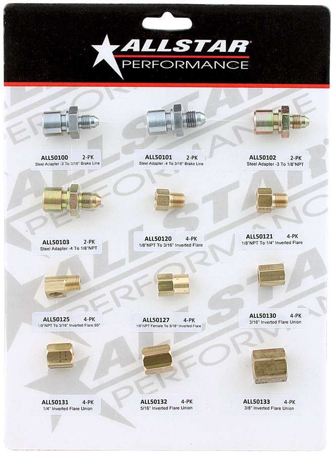 ALLSTAR PERFORMANCE 082 Brake Fitting Display 3 of 4