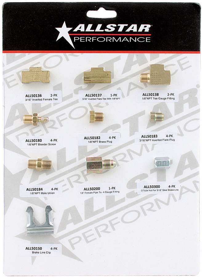ALLSTAR PERFORMANCE 083 Brake Fitting Display 4 of 4