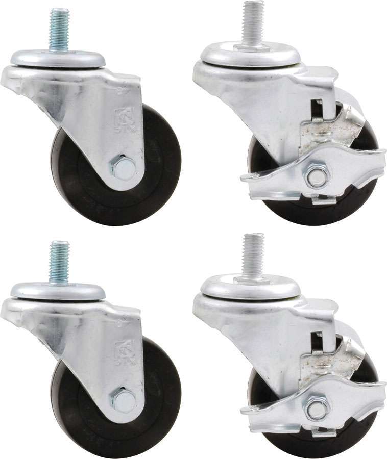ALLSTAR PERFORMANCE 10165 Wheel Kit 3in Heavy Duty Locking