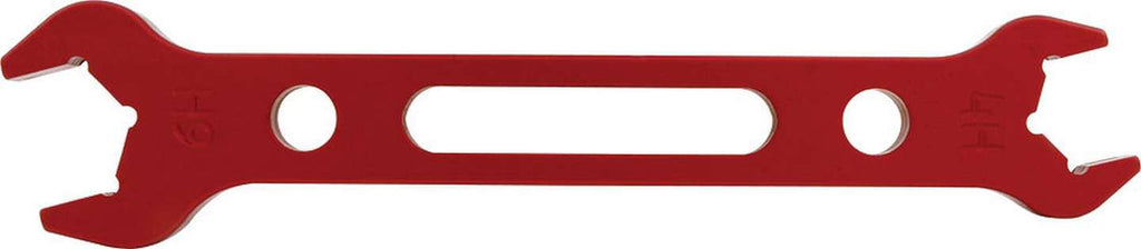ALLSTAR PERFORMANCE 11124 Double Ended Alum Wrench -4/-6 Hose