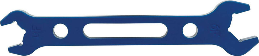 ALLSTAR PERFORMANCE 11126 Double Ended Alum Wrench -4/-6 Fitting