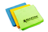 ALLSTAR PERFORMANCE 12008 Microfiber Towels 3pk 12in x 12in