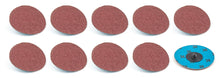 Load image into Gallery viewer, ALLSTAR PERFORMANCE ALL12109 ALLSTAR PERFORMANCE ALL12109 Twist-Lock Sanding Discs, 3-Inch, 36 Grit, 10-Pack