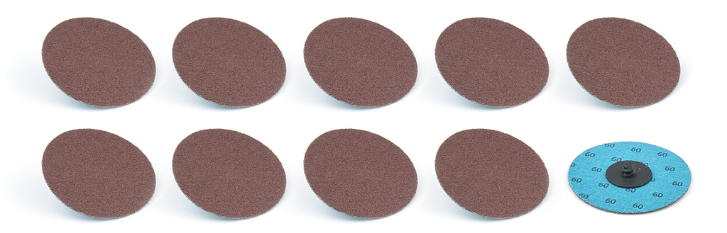 ALLSTAR PERFORMANCE ALL12110 ALLSTAR PERFORMANCE ALL12110 Twist-Lock Sanding Disc, 3-Inch, 60 Grit, 10-Pack