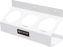 Load image into Gallery viewer, ALLSTAR PERFORMANCE 12201 Aerosol Can Holder White 3 Hole