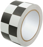 ALLSTAR PERFORMANCE 14149 Racers Tape 2in x 45ft Checkered Black/White