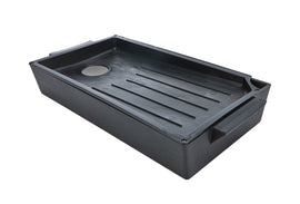ALLSTAR PERFORMANCE 14356 Quick Change Drain Pan Plastic 14in x 8in 4QT