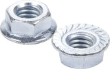 ALLSTAR PERFORMANCE 16041-10 Serrated Flange Nuts 5/16-18 10pk