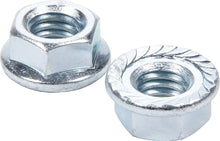 Load image into Gallery viewer, ALLSTAR PERFORMANCE 16042-10 Serrated Flange Nuts 3/8-16 10pk