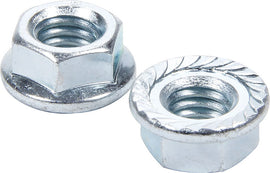 ALLSTAR PERFORMANCE 16042-10 Serrated Flange Nuts 3/8-16 10pk