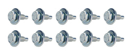 ALLSTAR PERFORMANCE 16552 Body Bolt 3/4in 10pk Silver