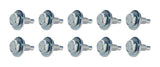 ALLSTAR PERFORMANCE 16552 Body Bolt 3/4in 10pk Silver