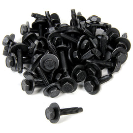 ALLSTAR PERFORMANCE 16553-50 Body Bolt 1-1/8in 50pk Black